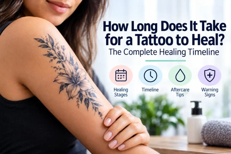 How Long Does It Take for a Tattoo to Heal?