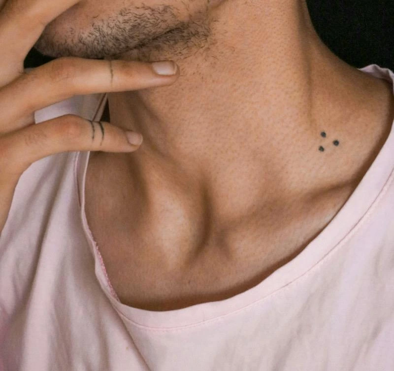 Minimalist Dotwork Tattoo
