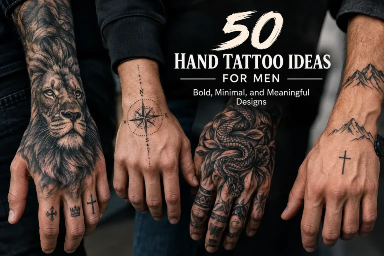 Hand Tattoo Ideas for Men