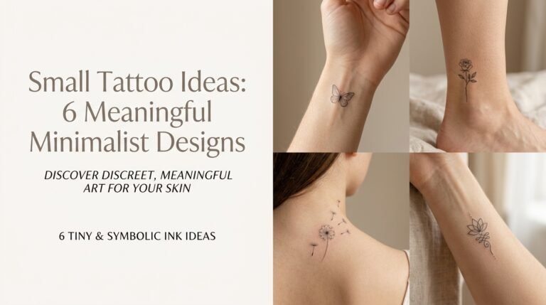 Small Tattoo Ideas: 6 Meaningful Minimalist Designs for Your Next Tattoo