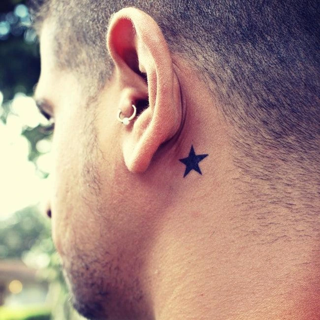 Tiny Star Tattoo